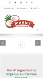 Mobile Screenshot of jenniesmacaroons.com